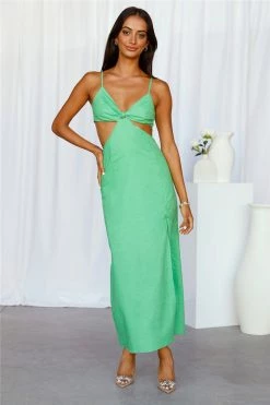 Budget ๐ Hello Molly Glowing Today Midi ๐ Dress Green ๐ 9 Hello Molly Glowing Today Midi Dress Green