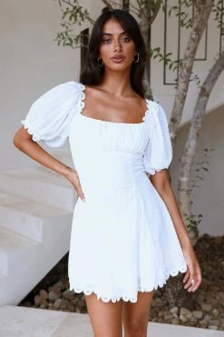 Hello Molly Graceful Beginnings Dress White Day Dresses