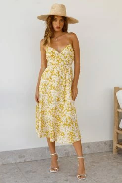 Hello Molly Floral Dresses Angel Hugs Midi Dress