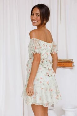 Wholesale ❤️ Hello Molly Day 👗 Dresses Flowing Fleur 👗 Dress Green 😀 10 Hello Molly Day Dresses Flowing Fleur Dress Green