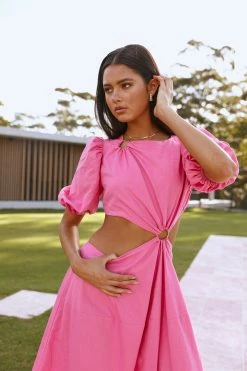 Hello Molly Cookie Jar Maxi Dress Pink