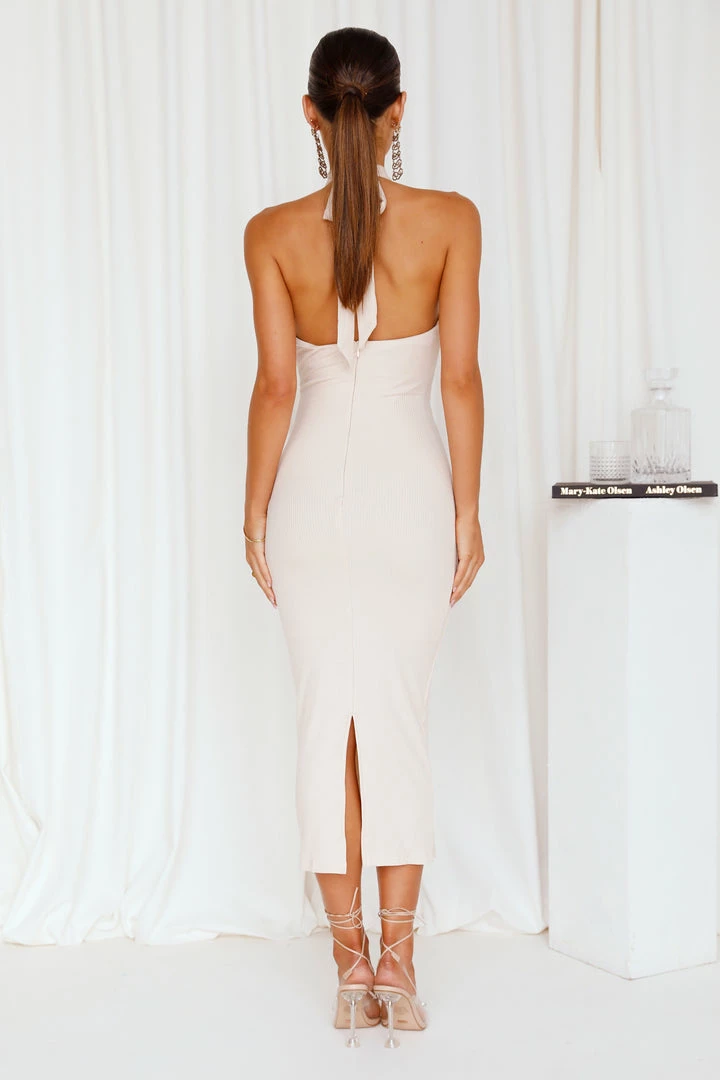 Best Pirce ⌛ Hello Molly La La La Love Midi 👗 Dress Cream ⌛ 4 Hello Molly La La La Love Midi Dress Cream