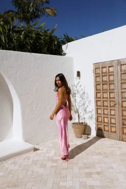 Hello Molly Day Dresses Flirting Game Maxi Dress Pink