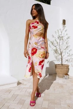 Hello Molly Sweet Affair Midi Dress Multi Day Dresses