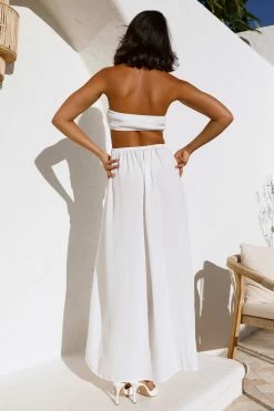 Hello Molly Day Dresses GORG Lover Midi Dress White