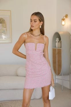 Hello Molly Backless Dresses Sidney Dress Pink
