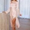 Hello Molly Backless Dresses True Elegance Maxi Dress Pink