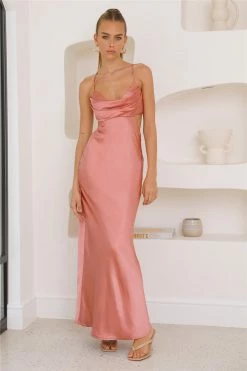 Hello Molly Formal Dresses Grandest Entrance Maxi Dress Pink