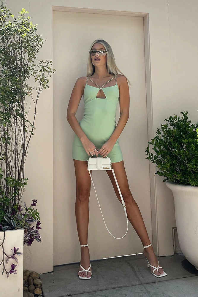 Hello Molly Sweet Beginnings Dress Sage