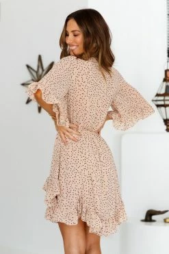 Best Pirce ๐คฉ Hello Molly One Taught Me Love ๐ Dress Mocha ๐ 15 Hello Molly One Taught Me Love Dress Mocha