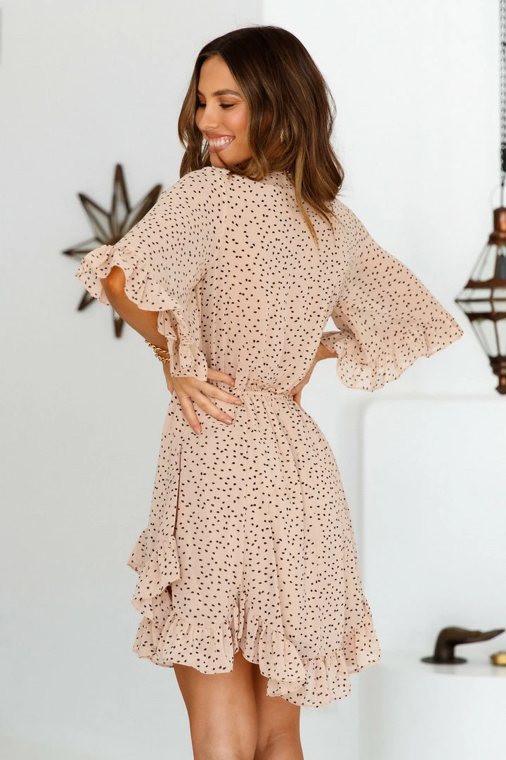 Best Pirce ๐คฉ Hello Molly One Taught Me Love ๐ Dress Mocha ๐ 8 Hello Molly One Taught Me Love Dress Mocha