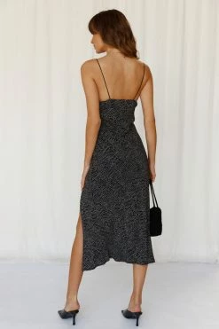 Hello Molly Day Dresses She Could Never Midi Dress Black