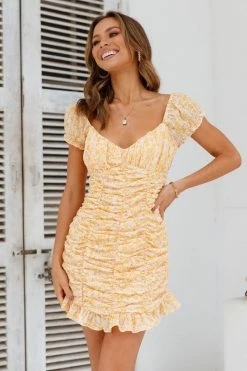 Hello Molly Heard You Had A Girlfriend Dress Yellow