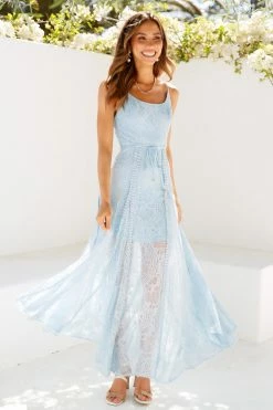 Hello Molly Girls In Spain Maxi Dress Blue