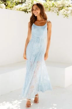 Hello Molly Girls In Spain Maxi Dress Blue