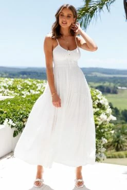 Best deal β Hello Molly Day π Dresses Chain Of Daisies Maxi π Dress White 𧨠10 Hello Molly Day Dresses Chain Of Daisies Maxi Dress White