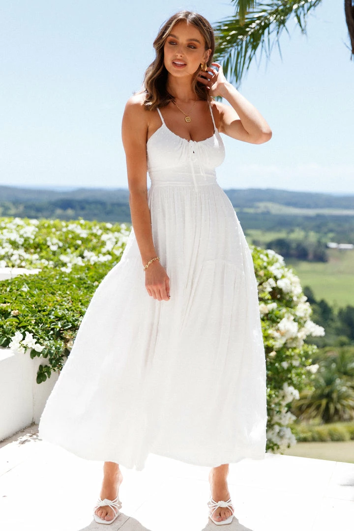 Best deal β Hello Molly Day π Dresses Chain Of Daisies Maxi π Dress White 𧨠4 Hello Molly Day Dresses Chain Of Daisies Maxi Dress White