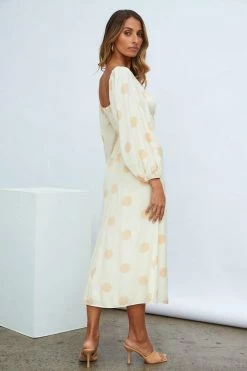 Hello Molly Day Dresses Middle Child Midi Dress Yellow