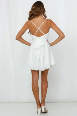 Hello Molly I Read You Dress White