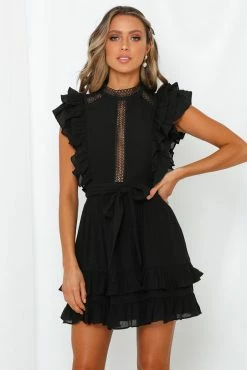 Hello Molly Homecoming Dresses Carry Me On Dress Black