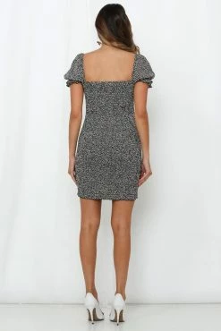 Hello Molly Grovite Dress Navy Bodycon Dresses