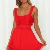 Hello Molly Day Dresses Early Riser Dress Red