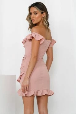 Bodycon Dresses HELLO MOLLY Winks And Kisses Dress Blush