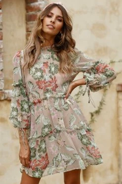 Hello Molly Day Dresses Make It Obvious Dress Mocha