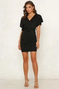 Hello Molly Backless Dresses Pumped Up Kicks Dress Black